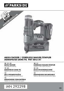 Bedienungsanleitung Parkside PAT 20-Li A1 Tacker