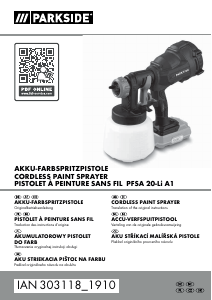 Manual Parkside IAN 303118 Paint Sprayer