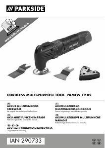 Priročnik Parkside PAMFW 12 B2 Večdelno orodje