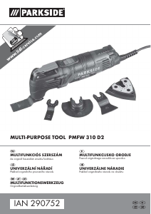 Bedienungsanleitung Parkside PMFW 310 D2 Multifunktionswerkzeug