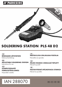 Priročnik Parkside PLS 48 D2 Spajkalnik