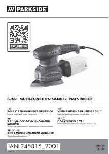 Bedienungsanleitung Parkside PMFS 200 C3 Deltaschleifer