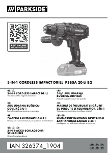 Manual Parkside IAN 326374 Drill-Driver