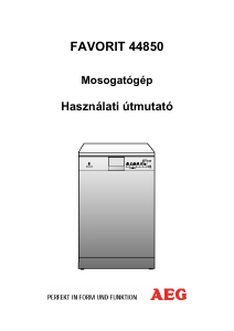 Használati útmutató AEG F44850 Mosogatógép