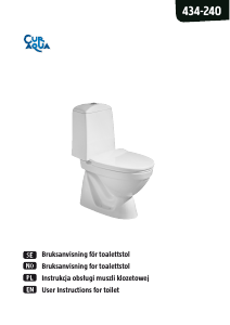 Handleiding Curaqua 434-240 Toilet