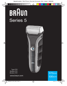 Mode d’emploi Braun 530s-4 Rasoir électrique