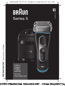 Mode d’emploi Braun 5195cc Rasoir électrique