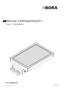 Bedienungsanleitung BORA PT 11 Kochfeld