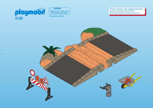 Bruksanvisning Playmobil set 3126 Construction Superset