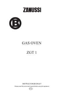 Handleiding Zanussi ZGT1SEK-A Oven