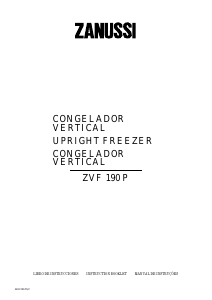 Manual Zanussi ZFV 190 P Congelador