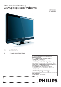 Mode d’emploi Philips 32HFL3330D Téléviseur LCD
