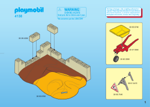 Mode d’emploi Playmobil set 4138 Construction Compactset