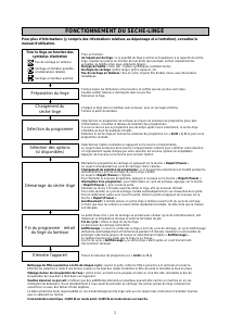 Mode d’emploi Laden AMB 6800 Sèche-linge