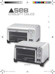 Handleiding SEB OV568000 Crousty Delice Oven