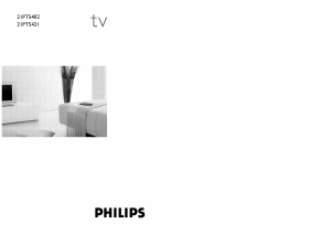 Manual Philips 21PT5421 Television