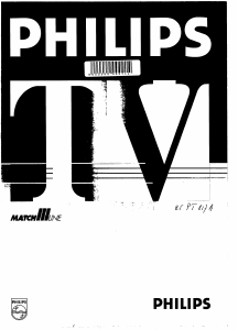 Mode d’emploi Philips 25PT817A Téléviseur