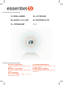 Manual de uso Essentiel B RV-100 Wake-up light
