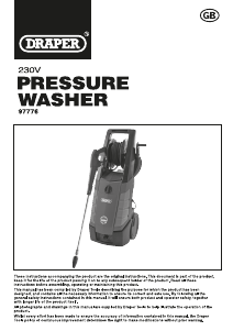 Manual Draper PW2850 Pressure Washer
