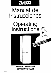 Manual de uso Zanussi ZI322/9 Frigorífico combinado