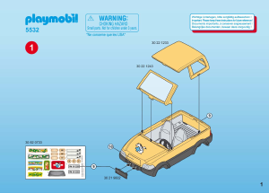 Manual de uso Playmobil set 5532 Animal Clinic Veterinaria con coche