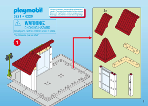 Handleiding Playmobil set 6221 Animal Clinic Inrichting voor dierenwinkel