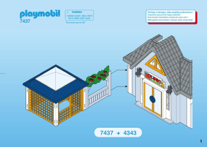 Handleiding Playmobil set 7437 Animal Clinic Uitbreiding voor dierenkliniek