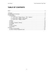 Bruksanvisning Point of View Mobii 10 Tegra Tablet