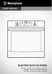 Manual Westinghouse WVE616 Oven