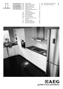 Manuale AEG X99384MD03 Cappa da cucina