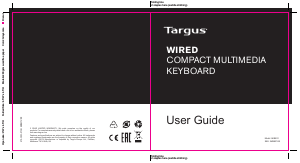 Manual Targus AKB631UKZ Keyboard