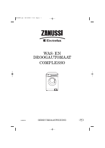 Handleiding Zanussi-Electrolux COMPLESSO Was-droog combinatie