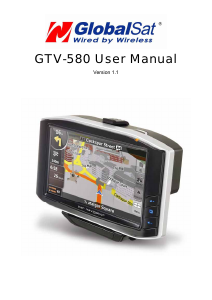 Manual GlobalSat GTV-580 Car Navigation