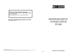 Mode d’emploi Zanussi ZI2442 Réfrigérateur