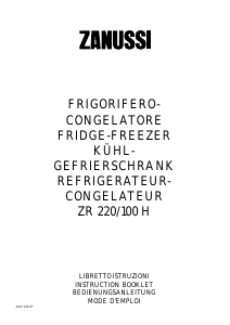 Manuale Zanussi ZR220/2TNR Frigorifero-congelatore