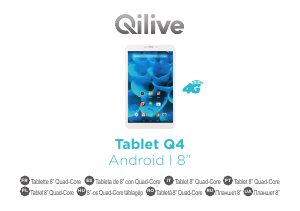 Használati útmutató Qilive Q4 8 Táblagép