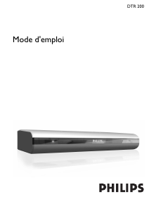 Mode d’emploi Philips DTR200 Récepteur numérique