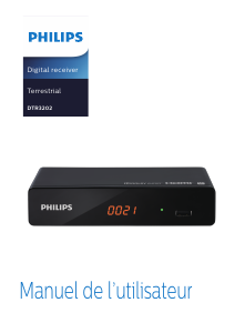 Mode d’emploi Philips DTR3202 Récepteur numérique