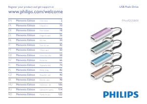 Руководство Philips FM04FD25B USB-накопитель