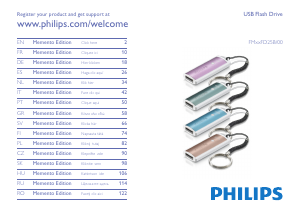 Manual Philips FM16FD25B Unitate USB