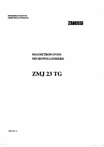 Handleiding Zanussi ZMJ23TG Magnetron