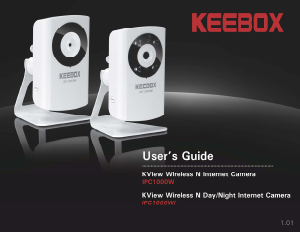 Handleiding Keebox IPC1000W Webcam