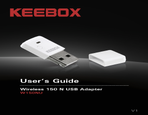 Handleiding Keebox W150NU Router