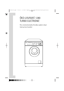 Manual AEG L1280 Washing Machine