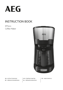 Manual AEG KF5110-U Coffee Machine