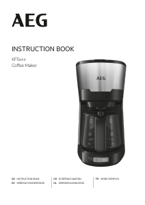 Manual AEG KF5265-U Coffee Machine
