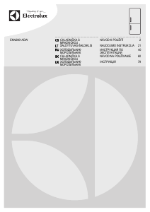 Посібник Electrolux ENN2901ADW Холодильник із морозильною камерою