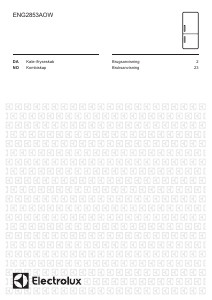 Brugsanvisning Electrolux ENG2853AOW Køle-fryseskab
