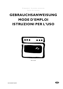 Mode d’emploi Electrolux EHL10-4E Cuisinière