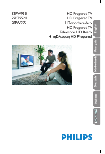 Manual Philips 28PW9551 Television